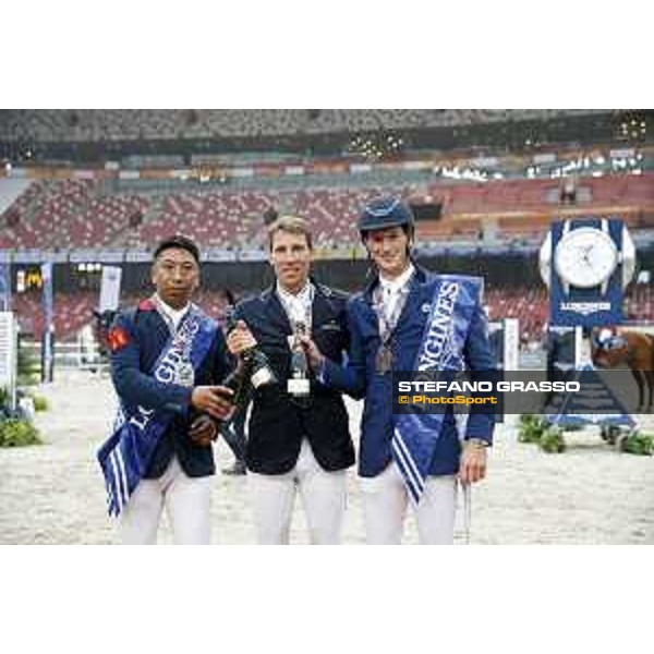 Longines Beijing Masters Champagne - Daniel Desumer and Henrik von Eckermann Beijing, 14 nov. 2018 - ph.Stefano Grasso/LBM