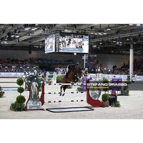 Jumping Verona - Grand prix - Eduardo Alvarez Aznar of Spain riding Rokfeller De Pleville Bois Margot - Verona, Fieracavalli, 28 October 2018 - ph.Stefano Grasso/Jumping Verona