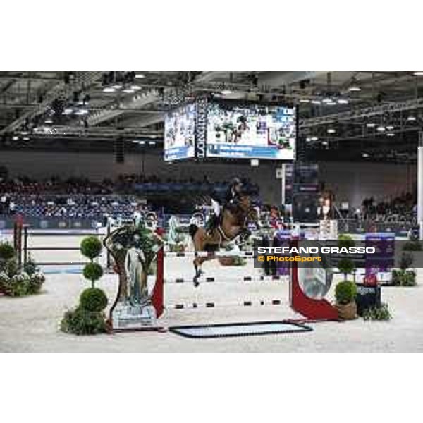 Jumping Verona - Grand prix - Niels Bruynseels of Belgium riding Gancia de Muze - Verona, Fieracavalli, 28 October 2018 - ph.Stefano Grasso/Jumping Verona