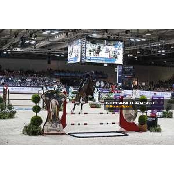 Jumping Verona - Grand prix - Lorenzo De Luca of Italy riding Ensor De Litrange Lxii - Verona, Fieracavalli, 28 October 2018 - ph.Stefano Grasso/Jumping Verona