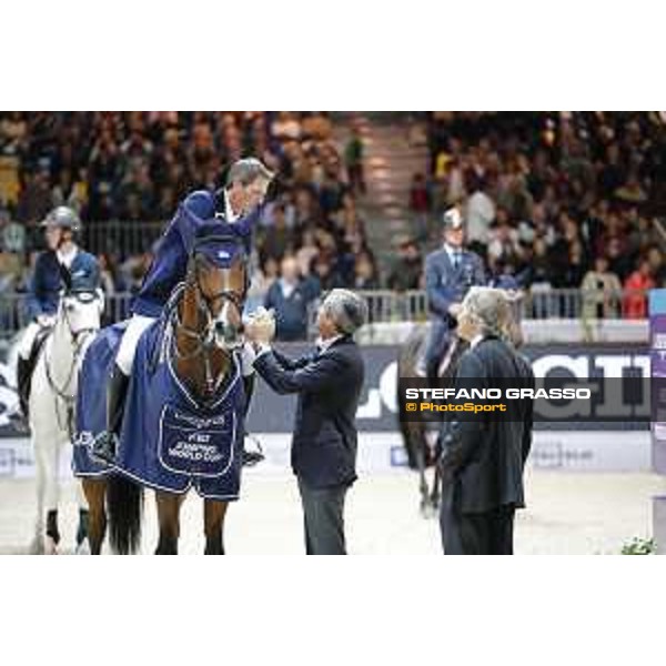 Jumping Verona - Grand prix - Daniel Deusser of Germany riding Calisto Blue - Verona, Fieracavalli, 28 October 2018 - ph.Stefano Grasso/Jumping Verona