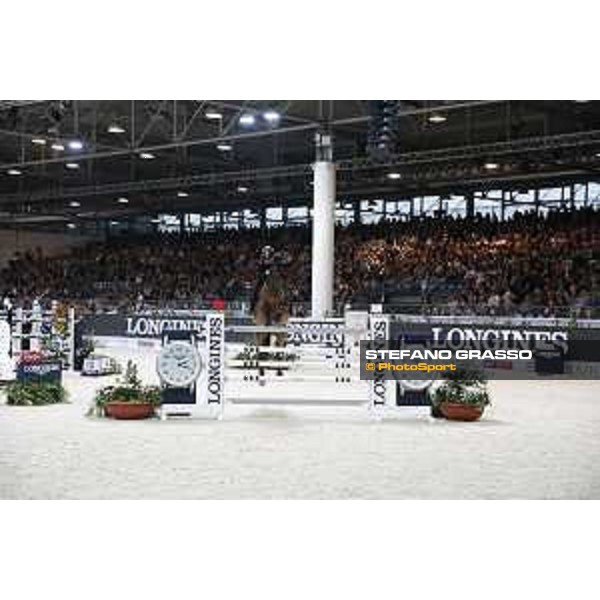 Jumping Verona - Grand prix - Bruno Chimirri of Italy riding Tower Mouche - Verona, Fieracavalli, 28 October 2018 - ph.Stefano Grasso/Jumping Verona