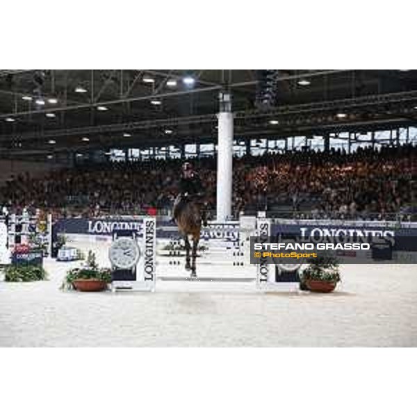 Jumping Verona - Grand prix - Bruno Chimirri of Italy riding Tower Mouche - Verona, Fieracavalli, 28 October 2018 - ph.Stefano Grasso/Jumping Verona