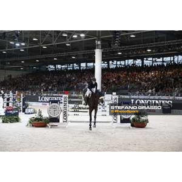 Jumping Verona - Grand prix - Jessica Springsteen of United States of America riding Fleur de l\'Aube - Verona, Fieracavalli, 28 October 2018 - ph.Stefano Grasso/Jumping Verona