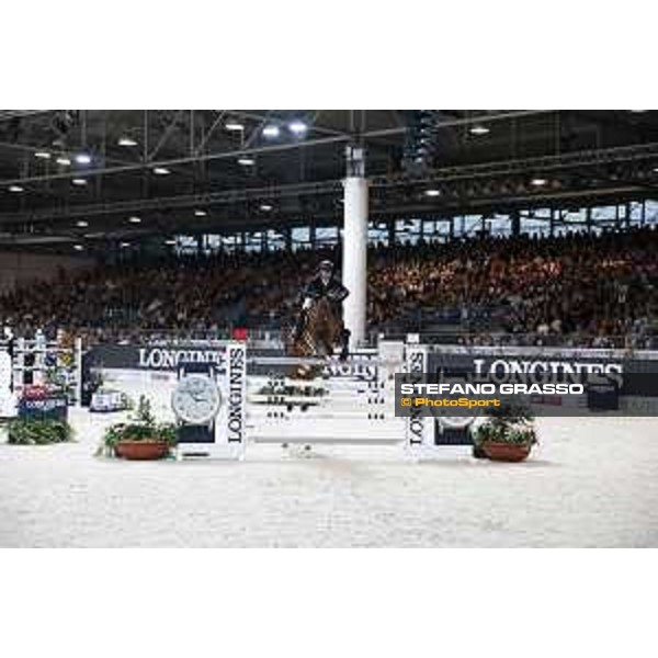 Jumping Verona - Grand prix - Riccardo Pisani of Italy riding Chaclot - Verona, Fieracavalli, 28 October 2018 - ph.Stefano Grasso/Jumping Verona