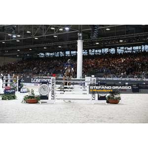 Jumping Verona - Grand prix - Paolo Paini of Italy riding Ottava Meraviglia Di Ca\' San G - Verona, Fieracavalli, 28 October 2018 - ph.Stefano Grasso/Jumping Verona