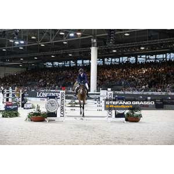 Jumping Verona - Grand prix - Paolo Paini of Italy riding Ottava Meraviglia Di Ca\' San G - Verona, Fieracavalli, 28 October 2018 - ph.Stefano Grasso/Jumping Verona