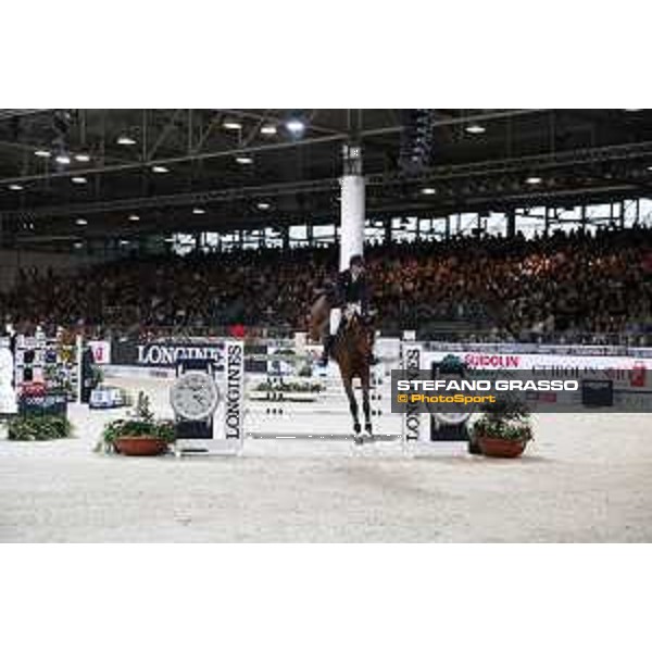 Jumping Verona - Grand prix - Henrik Von Eckermann of Sweden riding Toveks Mary Lou - Verona, Fieracavalli, 28 October 2018 - ph.Stefano Grasso/Jumping Verona