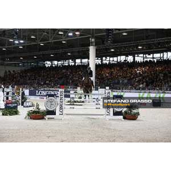 Jumping Verona - Grand prix - Kevin Staut of France riding For Joy Van\'t Zorgvliet HDC - Verona, Fieracavalli, 28 October 2018 - ph.Stefano Grasso/Jumping Verona
