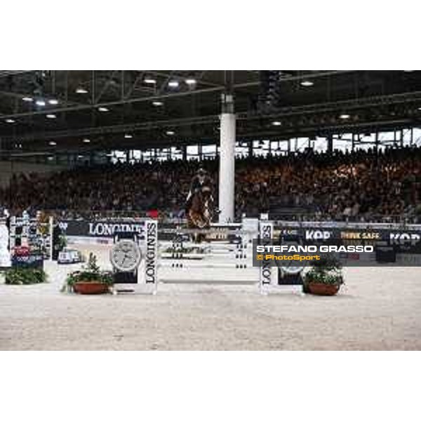 Jumping Verona - Grand prix - Simon Delestre of France riding Chesall Zimequest - Verona, Fieracavalli, 28 October 2018 - ph.Stefano Grasso/Jumping Verona