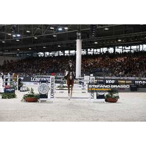 Jumping Verona - Grand prix - Simon Delestre of France riding Chesall Zimequest - Verona, Fieracavalli, 28 October 2018 - ph.Stefano Grasso/Jumping Verona