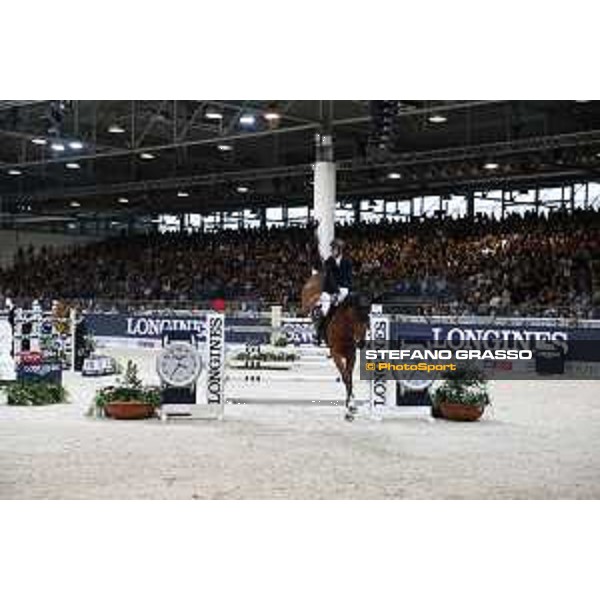 Jumping Verona - Grand prix - Pieter Devos of Belgium riding Espoir - Verona, Fieracavalli, 28 October 2018 - ph.Stefano Grasso/Jumping Verona