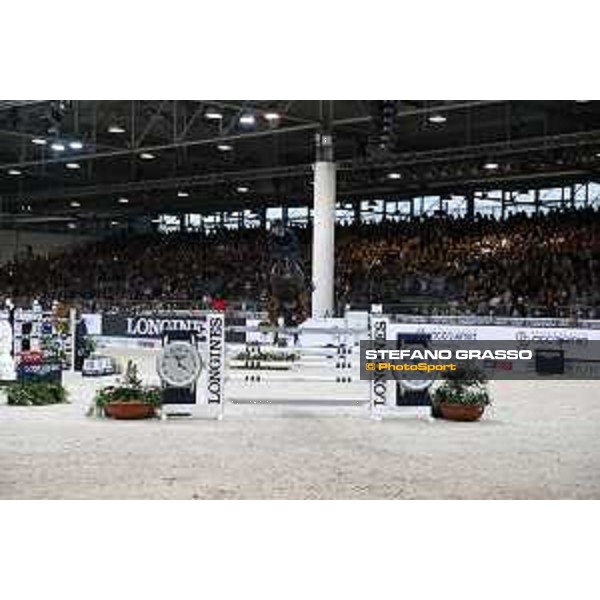 Jumping Verona - Grand prix - Lorenzo De Luca of Italy riding Ensor De Litrange Lxii - Verona, Fieracavalli, 28 October 2018 - ph.Stefano Grasso/Jumping Verona