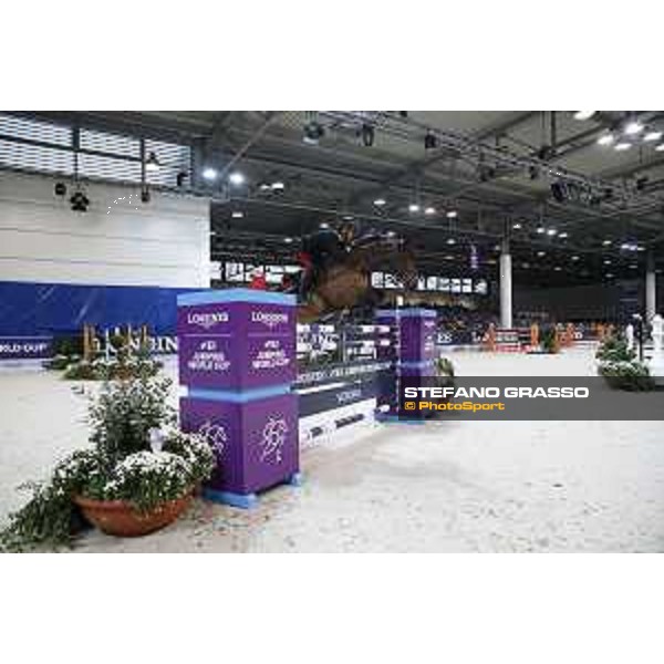 Jumping Verona - Grand prix - Bruno Chimirri of Italy riding Tower Mouche - Verona, Fieracavalli, 28 October 2018 - ph.Stefano Grasso/Jumping Verona