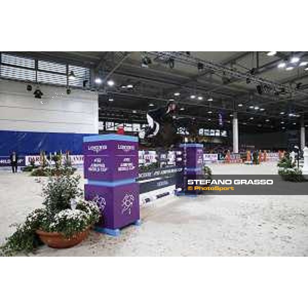 Jumping Verona - Grand prix - Brash Scott of England riding Hello Mr President - Verona, Fieracavalli, 28 October 2018 - ph.Stefano Grasso/Jumping Verona