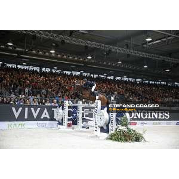 Jumping Verona - Grand prix - Kevin Staut of France riding For Joy Van\'t Zorgvliet HDC - Verona, Fieracavalli, 28 October 2018 - ph.Stefano Grasso/Jumping Verona