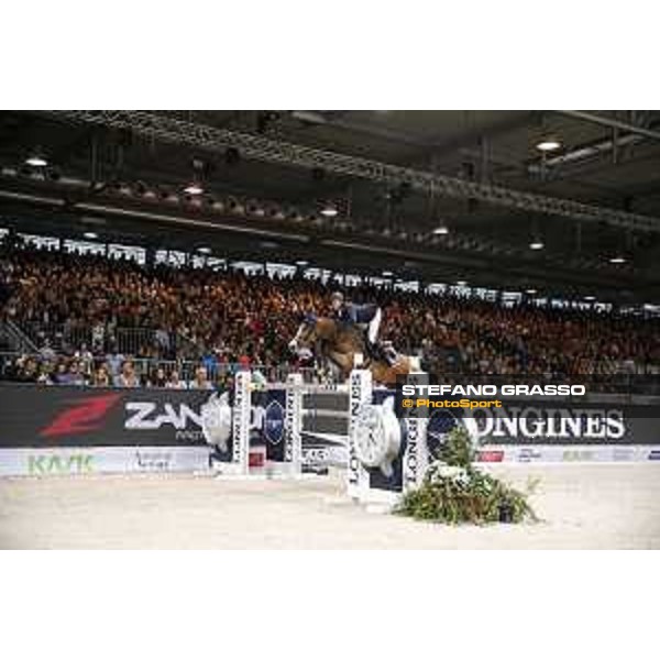Jumping Verona - Grand prix - Niels Bruynseels of Belgium riding Gancia de Muze - Verona, Fieracavalli, 28 October 2018 - ph.Stefano Grasso/Jumping Verona