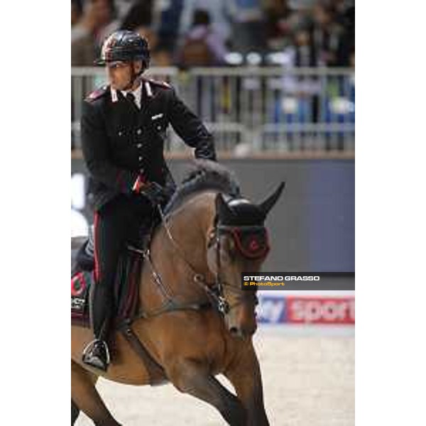 Jumping Verona - Grand prix - Bruno Chimirri of Italy riding Tower Mouche - Verona, Fieracavalli, 28 October 2018 - ph.Stefano Grasso/Jumping Verona