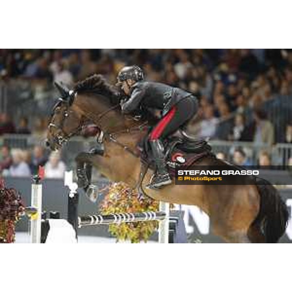 Jumping Verona - Grand prix - Bruno Chimirri of Italy riding Tower Mouche - Verona, Fieracavalli, 28 October 2018 - ph.Stefano Grasso/Jumping Verona