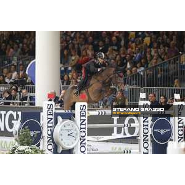 Jumping Verona - Grand prix - Bruno Chimirri of Italy riding Tower Mouche - Verona, Fieracavalli, 28 October 2018 - ph.Stefano Grasso/Jumping Verona