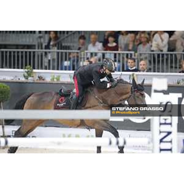 Jumping Verona - Grand prix - Bruno Chimirri of Italy riding Tower Mouche - Verona, Fieracavalli, 28 October 2018 - ph.Stefano Grasso/Jumping Verona