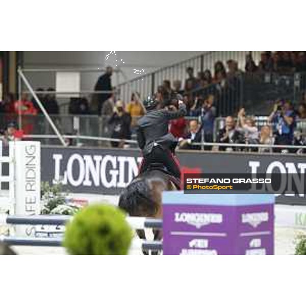 Jumping Verona - Grand prix - Bruno Chimirri of Italy riding Tower Mouche - Verona, Fieracavalli, 28 October 2018 - ph.Stefano Grasso/Jumping Verona