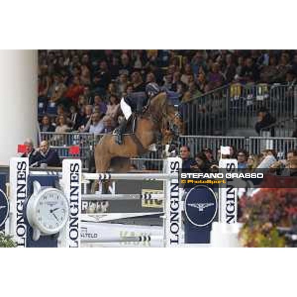 Jumping Verona - Grand prix - Jane Richard Philips of Switzerland riding Foica Van Den Bisschop - Verona, Fieracavalli, 28 October 2018 - ph.Stefano Grasso/Jumping Verona