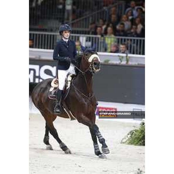 Jumping Verona - Grand prix - Jessica Springsteen of United States of America riding Fleur de l\'Aube - Verona, Fieracavalli, 28 October 2018 - ph.Stefano Grasso/Jumping Verona