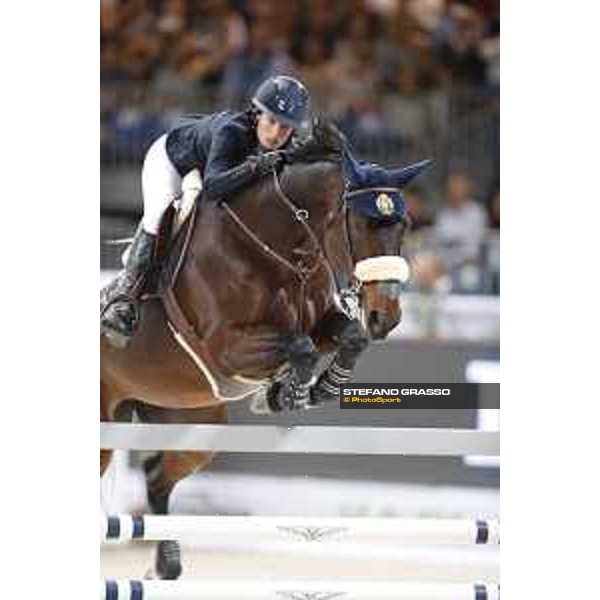 Jumping Verona - Grand prix - Jessica Springsteen of United States of America riding Fleur de l\'Aube - Verona, Fieracavalli, 28 October 2018 - ph.Stefano Grasso/Jumping Verona