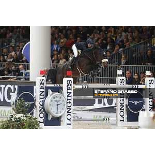 Jumping Verona - Grand prix - Jessica Springsteen of United States of America riding Fleur de l\'Aube - Verona, Fieracavalli, 28 October 2018 - ph.Stefano Grasso/Jumping Verona