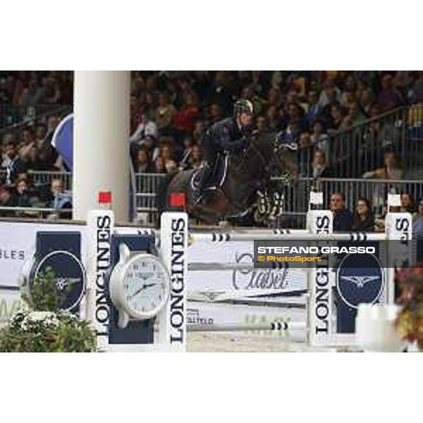Jumping Verona - Grand prix - Luca Marziani of Italy riding Tokyo Du Soleil - Verona, Fieracavalli, 28 October 2018 - ph.Stefano Grasso/Jumping Verona