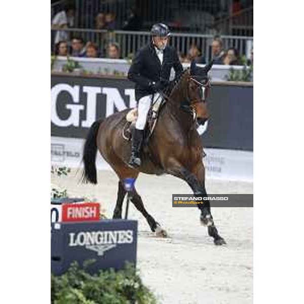 Jumping Verona - Grand prix - John Whitaker of England riding JB\'s Hot Stuff - Verona, Fieracavalli, 28 October 2018 - ph.Stefano Grasso/Jumping Verona