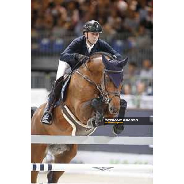 Jumping Verona - Grand prix - Riccardo Pisani of Italy riding Chaclot - Verona, Fieracavalli, 28 October 2018 - ph.Stefano Grasso/Jumping Verona