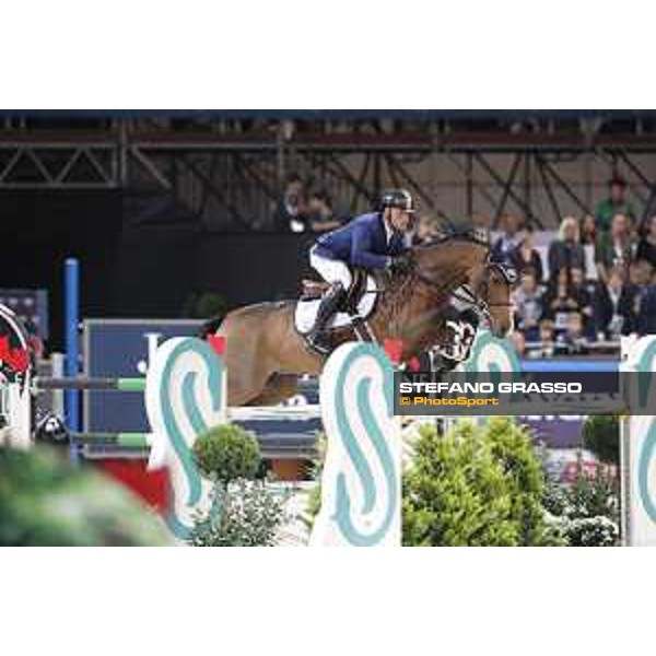 Jumping Verona - Grand prix - Paolo Paini of Italy riding Ottava Meraviglia Di Ca\' San G - Verona, Fieracavalli, 28 October 2018 - ph.Stefano Grasso/Jumping Verona