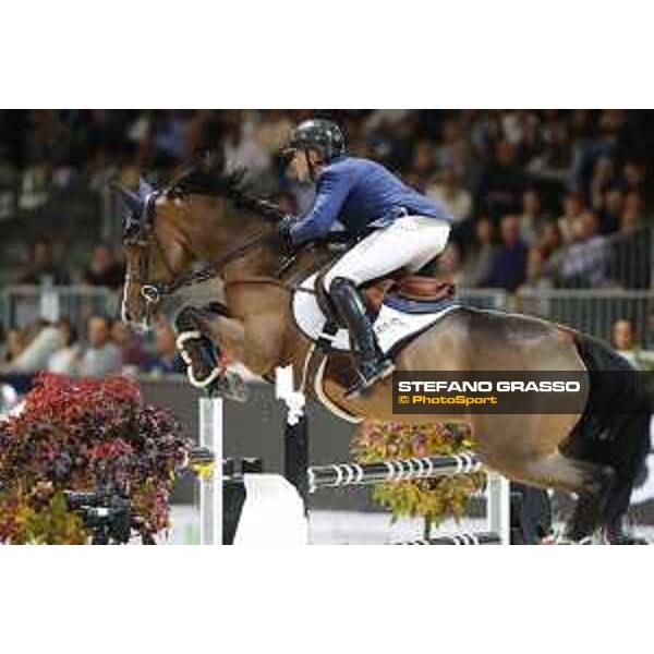 Jumping Verona - Grand prix - Paolo Paini of Italy riding Ottava Meraviglia Di Ca\' San G - Verona, Fieracavalli, 28 October 2018 - ph.Stefano Grasso/Jumping Verona