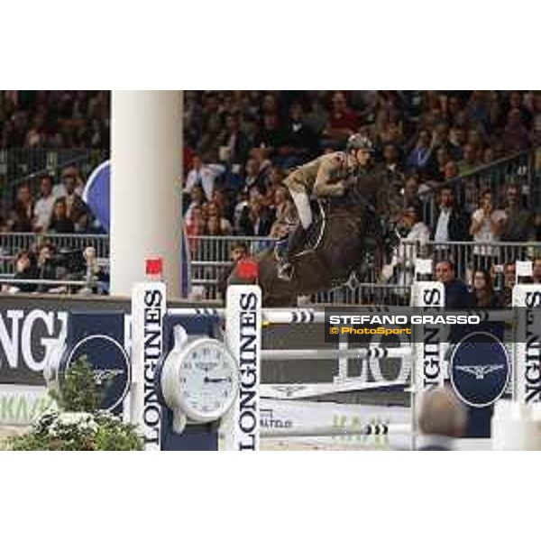 Jumping Verona - Grand prix - Alberto Zorzi of Italy riding Contanga 3 - Verona, Fieracavalli, 28 October 2018 - ph.Stefano Grasso/Jumping Verona