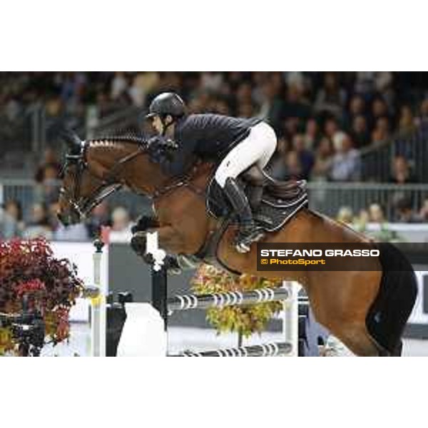 Jumping Verona - Grand prix - Eduardo Alvarez Aznar of Spain riding Rokfeller De Pleville Bois Margot - Verona, Fieracavalli, 28 October 2018 - ph.Stefano Grasso/Jumping Verona