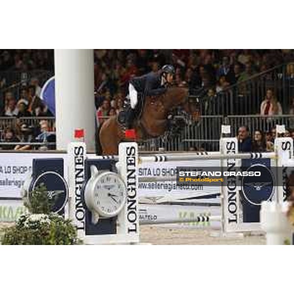 Jumping Verona - Grand prix - Eduardo Alvarez Aznar of Spain riding Rokfeller De Pleville Bois Margot - Verona, Fieracavalli, 28 October 2018 - ph.Stefano Grasso/Jumping Verona