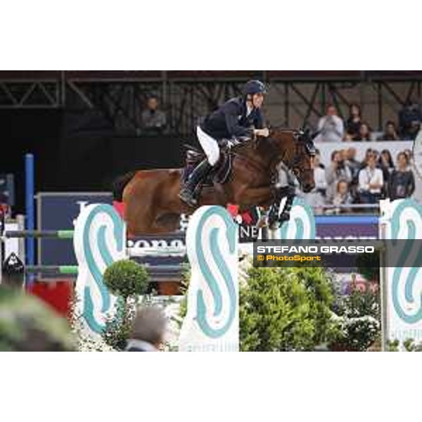Jumping Verona - Grand prix - Henrik Von Eckermann of Sweden riding Toveks Mary Lou - Verona, Fieracavalli, 28 October 2018 - ph.Stefano Grasso/Jumping Verona