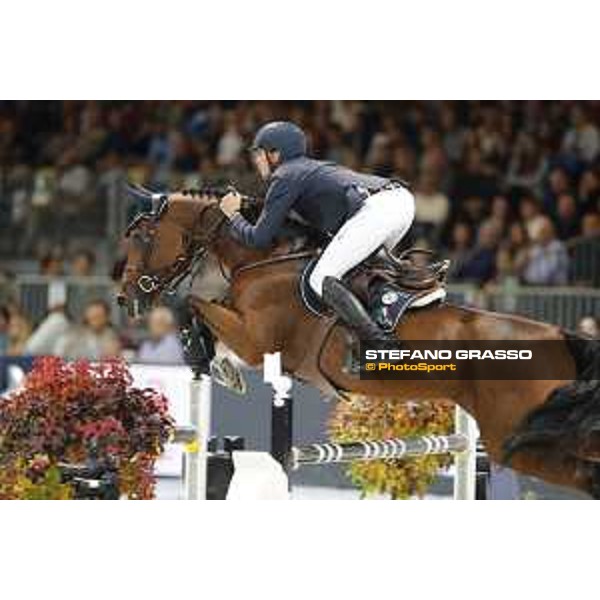Jumping Verona - Grand prix - Henrik Von Eckermann of Sweden riding Toveks Mary Lou - Verona, Fieracavalli, 28 October 2018 - ph.Stefano Grasso/Jumping Verona