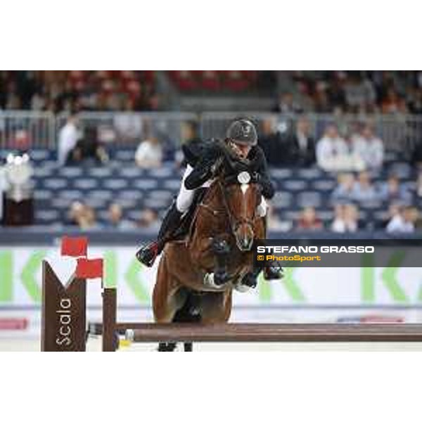 Jumping Verona - Grand prix - Kevin Staut of France riding For Joy Van\'t Zorgvliet HDC - Verona, Fieracavalli, 28 October 2018 - ph.Stefano Grasso/Jumping Verona