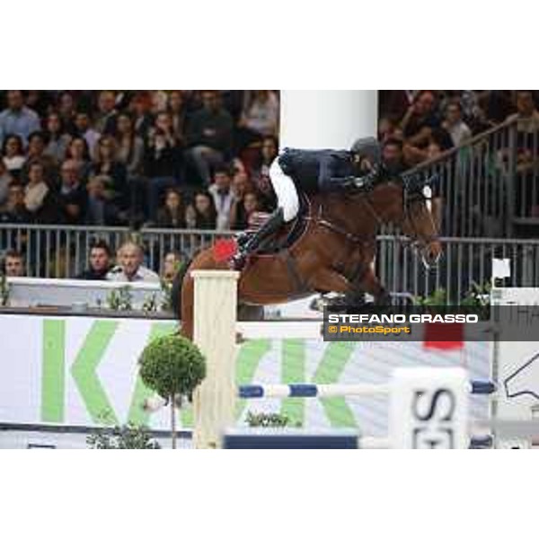 Jumping Verona - Grand prix - Kevin Staut of France riding For Joy Van\'t Zorgvliet HDC - Verona, Fieracavalli, 28 October 2018 - ph.Stefano Grasso/Jumping Verona