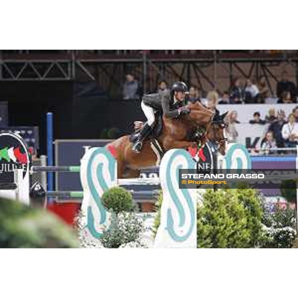 Jumping Verona - Grand prix - Simon Delestre of France riding Chesall Zimequest - Verona, Fieracavalli, 28 October 2018 - ph.Stefano Grasso/Jumping Verona