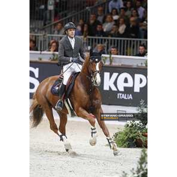 Jumping Verona - Grand prix - Simon Delestre of France riding Chesall Zimequest - Verona, Fieracavalli, 28 October 2018 - ph.Stefano Grasso/Jumping Verona
