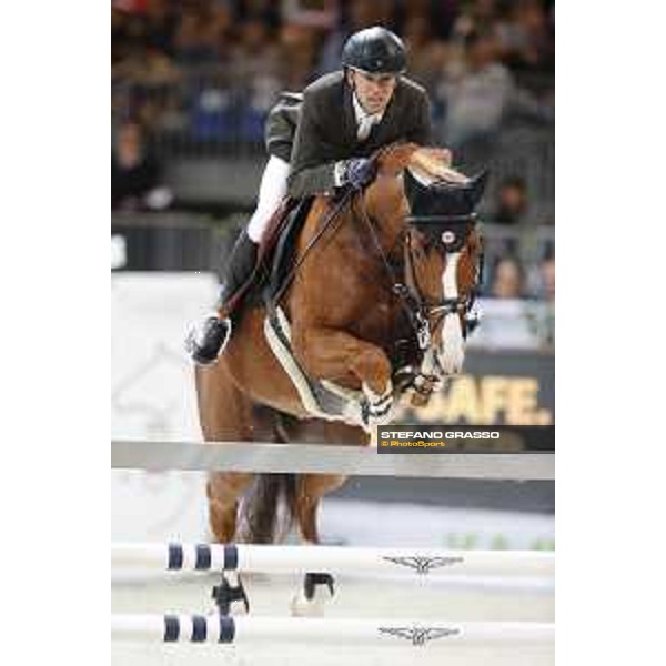 Jumping Verona - Grand prix - Simon Delestre of France riding Chesall Zimequest - Verona, Fieracavalli, 28 October 2018 - ph.Stefano Grasso/Jumping Verona