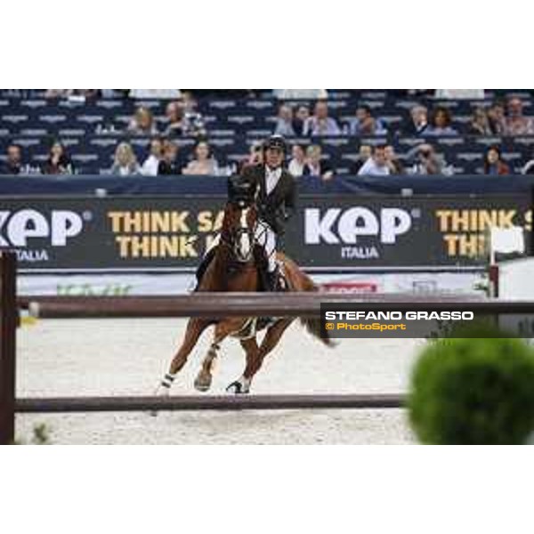 Jumping Verona - Grand prix - Simon Delestre of France riding Chesall Zimequest - Verona, Fieracavalli, 28 October 2018 - ph.Stefano Grasso/Jumping Verona