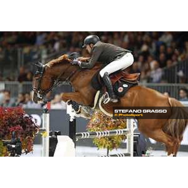 Jumping Verona - Grand prix - Simon Delestre of France riding Chesall Zimequest - Verona, Fieracavalli, 28 October 2018 - ph.Stefano Grasso/Jumping Verona