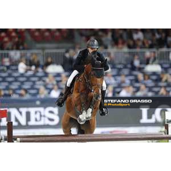 Jumping Verona - Grand prix - Pieter Devos of Belgium riding Espoir - Verona, Fieracavalli, 28 October 2018 - ph.Stefano Grasso/Jumping Verona