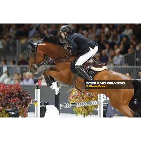 Jumping Verona - Grand prix - Pieter Devos of Belgium riding Espoir - Verona, Fieracavalli, 28 October 2018 - ph.Stefano Grasso/Jumping Verona