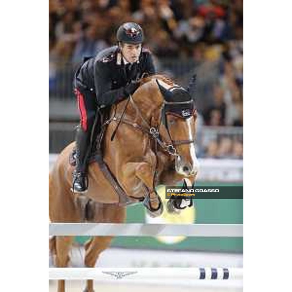 Jumping Verona - Grand prix - Emanuele Gaudiano of Italy riding Chalou - Verona, Fieracavalli, 28 October 2018 - ph.Stefano Grasso/Jumping Verona